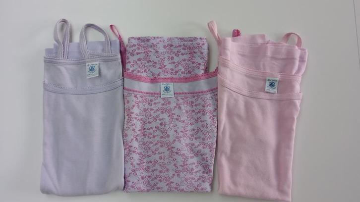 Petit Bateau : 3 hemdjes maat 168, Kinderen en Baby's, Kinderkleding | Maat 164, Nieuw, Meisje, Nacht- of Onderkleding, Ophalen