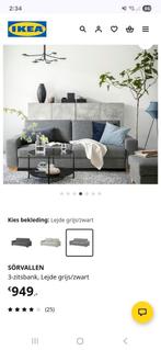 Sorvallen 3 zits bank te koop. Heerlijke bank!, Huis en Inrichting, Ophalen, Gebruikt, 75 tot 100 cm