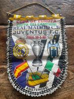 Banner Juventus real Madrid finale 1998, Diversen, Vlaggen en Wimpels, Ophalen of Verzenden, Zo goed als nieuw