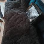 Bed in a Bag: Teddy Sprei/Dekbed Wasbaar Antraciet, Ophalen of Verzenden, Deken of Dekbed, Grijs, Nieuw