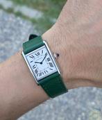 Cartier Tank Horloge, Ophalen of Verzenden, Zo goed als nieuw, 17 tot 18, Dame