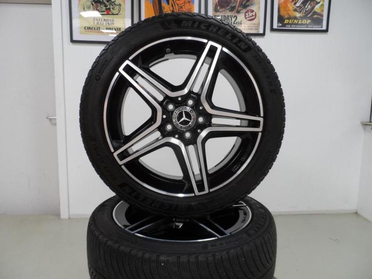 18 inch Mercedes A klasse AMG compleet winterbanden set top, Auto-onderdelen, Banden en Velgen, Banden en Velgen, Winterbanden
