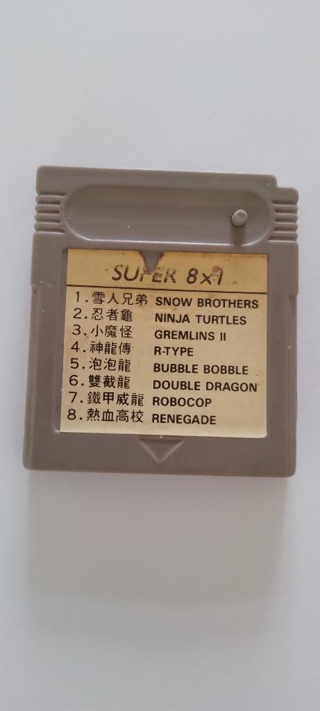 Super 8x1 voor de Gameboy, Spelcomputers en Games, Games | Nintendo Game Boy, Gebruikt, 1 speler, Vanaf 3 jaar, Ophalen of Verzenden