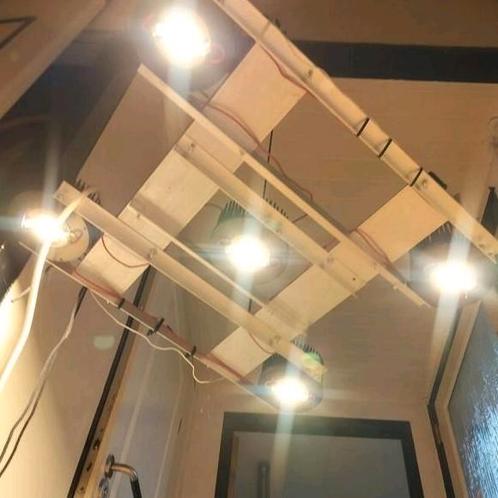 led kweeklamp, Tuin en Terras, Kweekspullen, Gebruikt, Kweeklamp, Ophalen