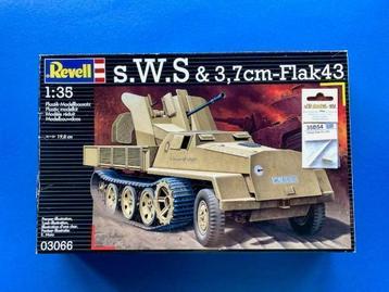 Revell	3066	s.W.S. & 3,7cm-Flak43 	1/35 incl RB alu loopje beschikbaar voor biedingen