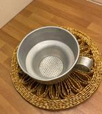 Klein vergiet, zeef, filter, Antiek en Kunst, Ophalen of Verzenden