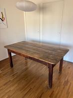 Houten tafel, Huis en Inrichting, Tafels | Eettafels, Ophalen, Gebruikt, 50 tot 100 cm, Vijf personen of meer