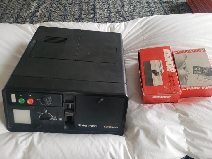 Rollei diaprojector met toebehoren, Audio, Tv en Foto, Diaprojectors, Gebruikt, Ophalen