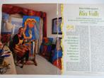 Ria Valk schildert. Interview uit tijdschrift april 1995., Ophalen of Verzenden, 1980 tot heden, Nederland, Knipsel(s)