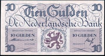 10 Gulden 1945 ‘Lieftinck tientje' - 7DZ084486 beschikbaar voor biedingen
