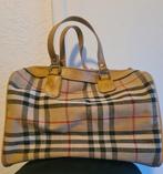 Vintage Burberry St Michael Bowling Tas Nova Check, Ophalen, Gebruikt, Beige, Handtas