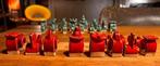 Handgemaakt, uniek keramisch schaakspel, Ophalen of Verzenden