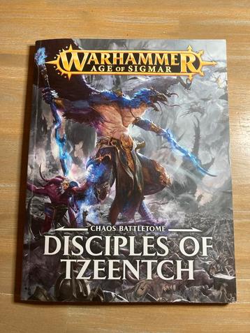 Warhammer Age of Sigmar: Disciples of Tzeentch Battletome beschikbaar voor biedingen