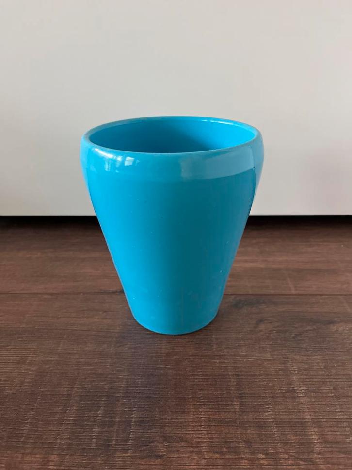 Blauwe Bloempot -steen binnen voor orchideeën 5 stuks, Tuin en Terras, Bloempotten, Zo goed als nieuw, Steen, Binnen, Minder dan 40 cm