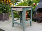 Oude Brocante bijzettafel/Plantentafel, Ophalen