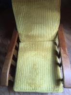 Rolstoel, recent opnieuw gestoffeerd, Antiek en Kunst, Antiek | Meubels | Stoelen en Banken, Ophalen