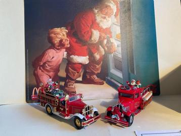 Matchbox Collectibles Yesteryear 2 Santa’s Fire Engines mint beschikbaar voor biedingen