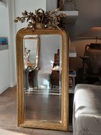 Prachtige grote Antieke Franse Spiegel Kuifspiegel, Antiek en Kunst, Antiek | Spiegels, Ophalen, Rechthoekig, 50 tot 100 cm, 150 tot 200 cm