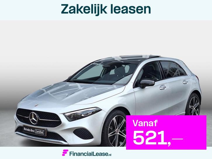 Mercedes-Benz A-klasse 250 e | Panoramadak | Night Pakket |, Auto's, Mercedes-Benz, Bedrijf, Lease, Financial lease, A-Klasse