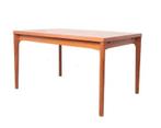 Deens design uitschuifbare eettafel Henning Kjaernulf, 1960s, Huis en Inrichting, Tafels | Eettafels, 200 cm of meer, Zo goed als nieuw