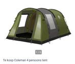 Tent Coleman Cook 4 lichtgewicht 4 persoons, Caravans en Kamperen, Ophalen, Zo goed als nieuw
