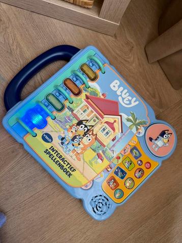 Bluey interactieve spellenboek beschikbaar voor biedingen
