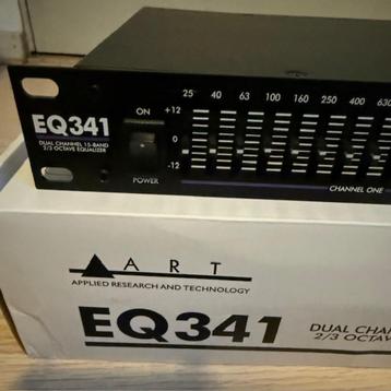 ART EQ341 2-kanaals 15 bands grafische equalizer beschikbaar voor biedingen