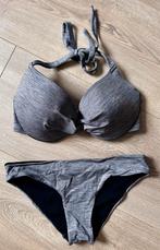 Bikini grijs H&M maat 75D & maat xs, Ophalen of Verzenden, Zo goed als nieuw, Bikini