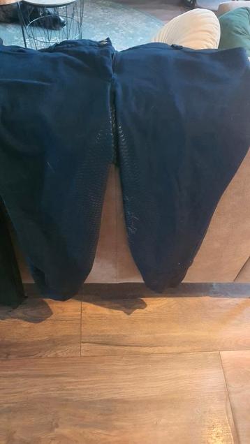3 rijbroeken. 1x blauw 2x zwart  beschikbaar voor biedingen