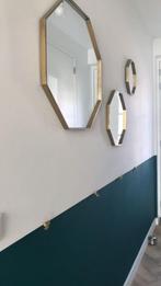 Te koop: Gouden spiegels, spiegelset van Lifestyle (Leva), Minder dan 50 cm, Ophalen of Verzenden, Zo goed als nieuw, Minder dan 100 cm