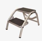 Caravan Opstap - 2 Treden Aluminium, Ophalen of Verzenden, Zo goed als nieuw, Trap, Minder dan 2 meter