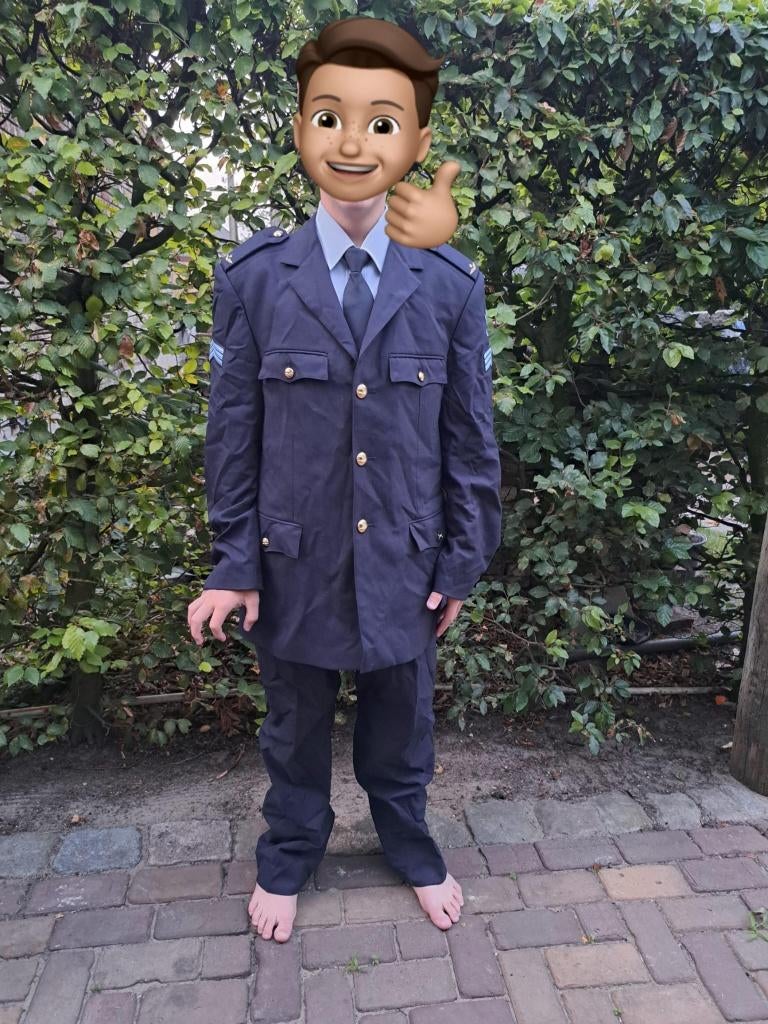Pilotenpak luchtmacht nederland origineel, Kinderen en Baby's, Carnavalskleding en Verkleedspullen, Ophalen of Verzenden, Zo goed als nieuw
