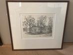 De Brink Assen - Ets van Anna Doedijns  1996, Antiek en Kunst, Kunst | Etsen en Gravures, Ophalen