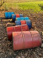 2 tonnen/ vaten 1x 200 liter en 1 kleinere, Ophalen of Verzenden, Gebruikt