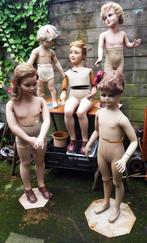 * 5 Oude Etalagepoppen* kinderen., Ophalen