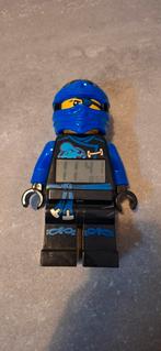 LEGO Ninjago Jay Masters of Spinjitzu Wekker Alarm Klok Mini, Ophalen of Verzenden, Zo goed als nieuw, Digitaal, Staande klok
