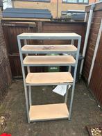 Metalen stellingkast – 5 planken, Ophalen of Verzenden, Zo goed als nieuw