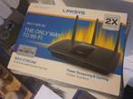 Wifi-Router: linksys max-stream ac1900, Router, Zo goed als nieuw, Linksys Max-Stream, Ophalen