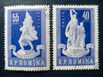 Postzegels Roemenië 1960 einde oorlog - cat.w. € 0,50 (2)., Ophalen of Verzenden, Overige landen, Gestempeld