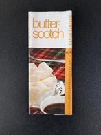 Oude wikkel van chocolade reep Butter-scotch  Boon.NV, Gebruikt, Ophalen of Verzenden
