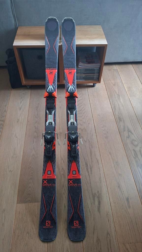 Salomon ski's heren, Ophalen, 160 tot 180 cm, Gebruikt, Salomon