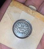 25 cent uit 1848 koning willem 2, Postzegels en Munten, Penningen en Medailles, Ophalen, Overige materialen
