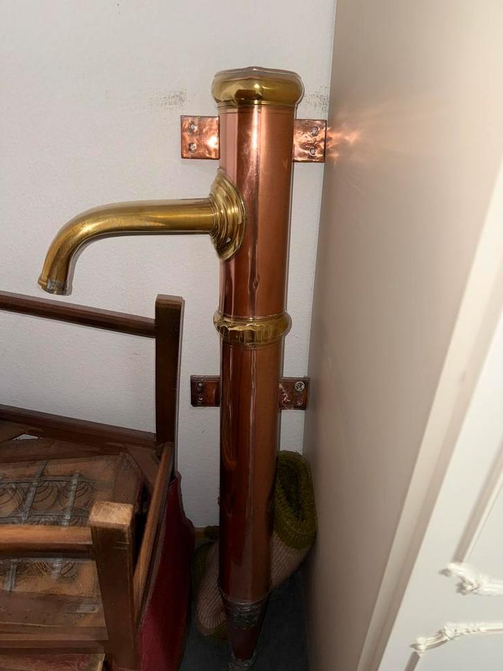 Oude Koperen Waterpomp, Antiek en Kunst, Antiek | Gereedschap en Instrumenten, Ophalen