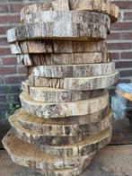 Houten boomstam schijven van acacia hout 15-30 diameter 25mm, Doe-het-zelf en Verbouw, Hout en Planken, Ophalen of Verzenden
