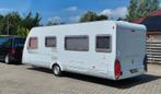 Knaus südwind 580 ueb, met voortent of isabella airtent, Caravans en Kamperen, Rondzit, Bedrijf, 6 tot 7 meter, Knaus