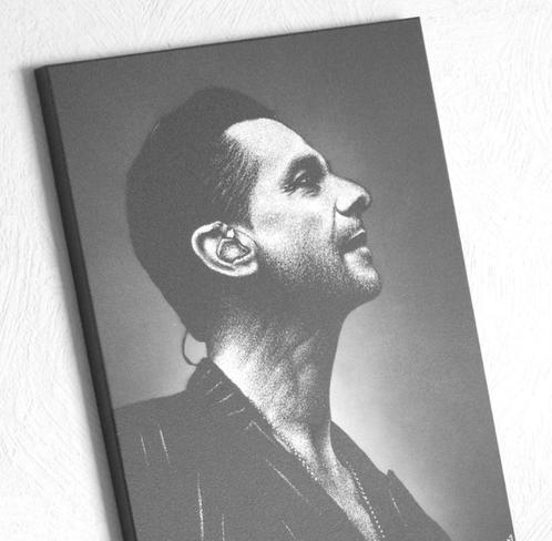 Depeche Mode Dave Gahan schilderij op metaal... Gravure, Antiek en Kunst, Kunst | Schilderijen | Modern, Verzenden