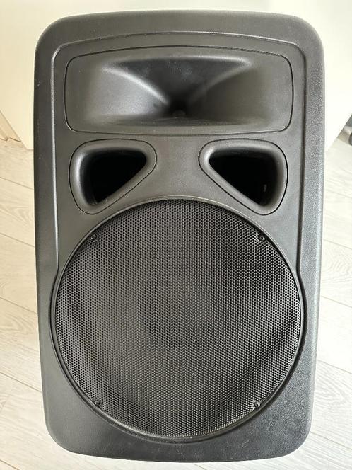Active + passive speaker | 400W | 15” | World Music | Studio, Audio, Tv en Foto, Luidsprekers, Gebruikt, Front, Rear of Stereo speakers