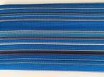 Maharam Point 017 Cobalt by Paul Smith; restant meubelstof, Overige materialen, Blauw, 120 cm of meer, Nieuw