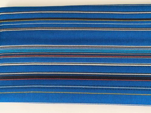 Maharam Point 017 Cobalt by Paul Smith; restant meubelstof, Hobby en Vrije tijd, Stoffen en Lappen, Nieuw, Overige materialen
