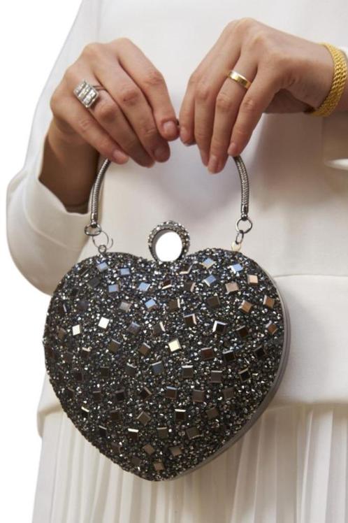 Velizya Hart Avondjurk Tas, Sieraden, Tassen en Uiterlijk, Tassen | Schoudertassen, Nieuw, Overige merken, Overige kleuren, Verzenden
